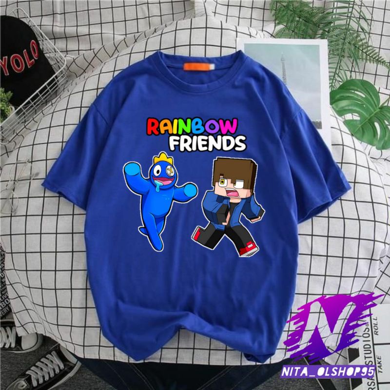 baju anak kaos anak rainbow friends roblox