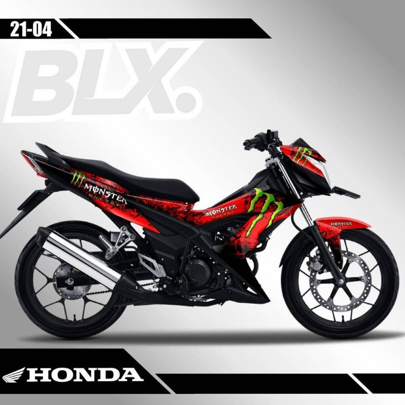 DECAL STICKER HONDA SONIC 150R KEREN