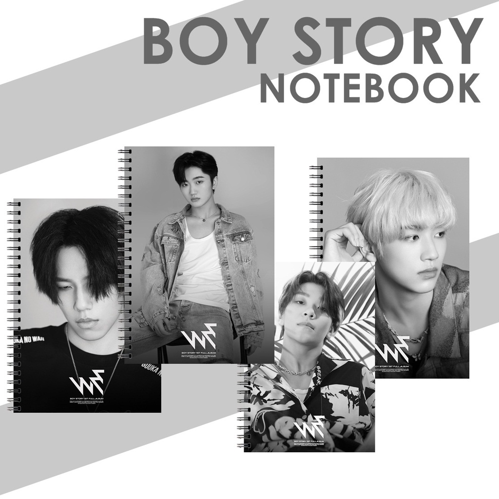 

Notebook BOY STORY I U We Spiral Notebook A6