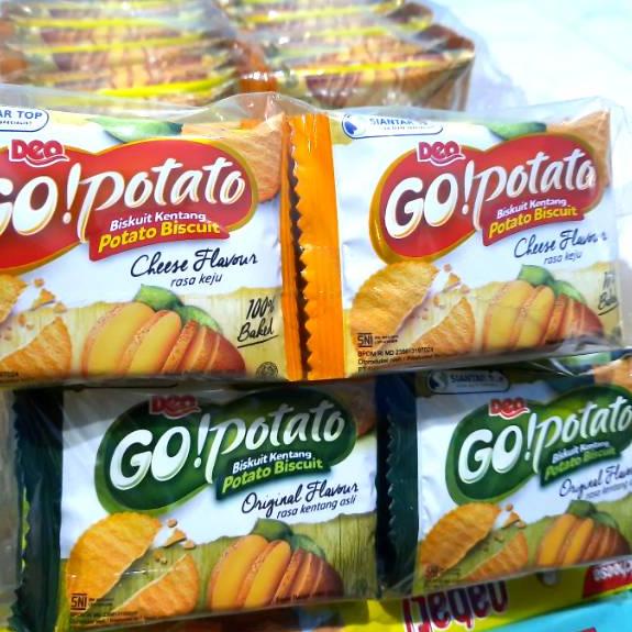 

↛ Snack Go Potato 1 renceng isi 10pcs イ