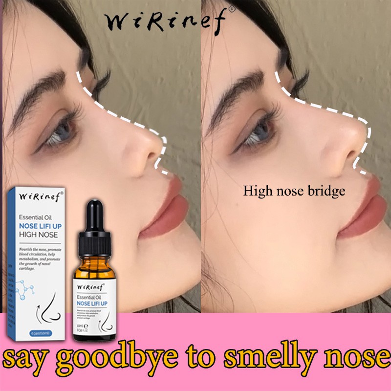 Nose lift up essential oil serum pemancung hidung nose up secret Minyak Pijat Pelembab Hidung lebih tiga dimensi dan alami alat pemancung hidung permanen Ting nose beautiful nose