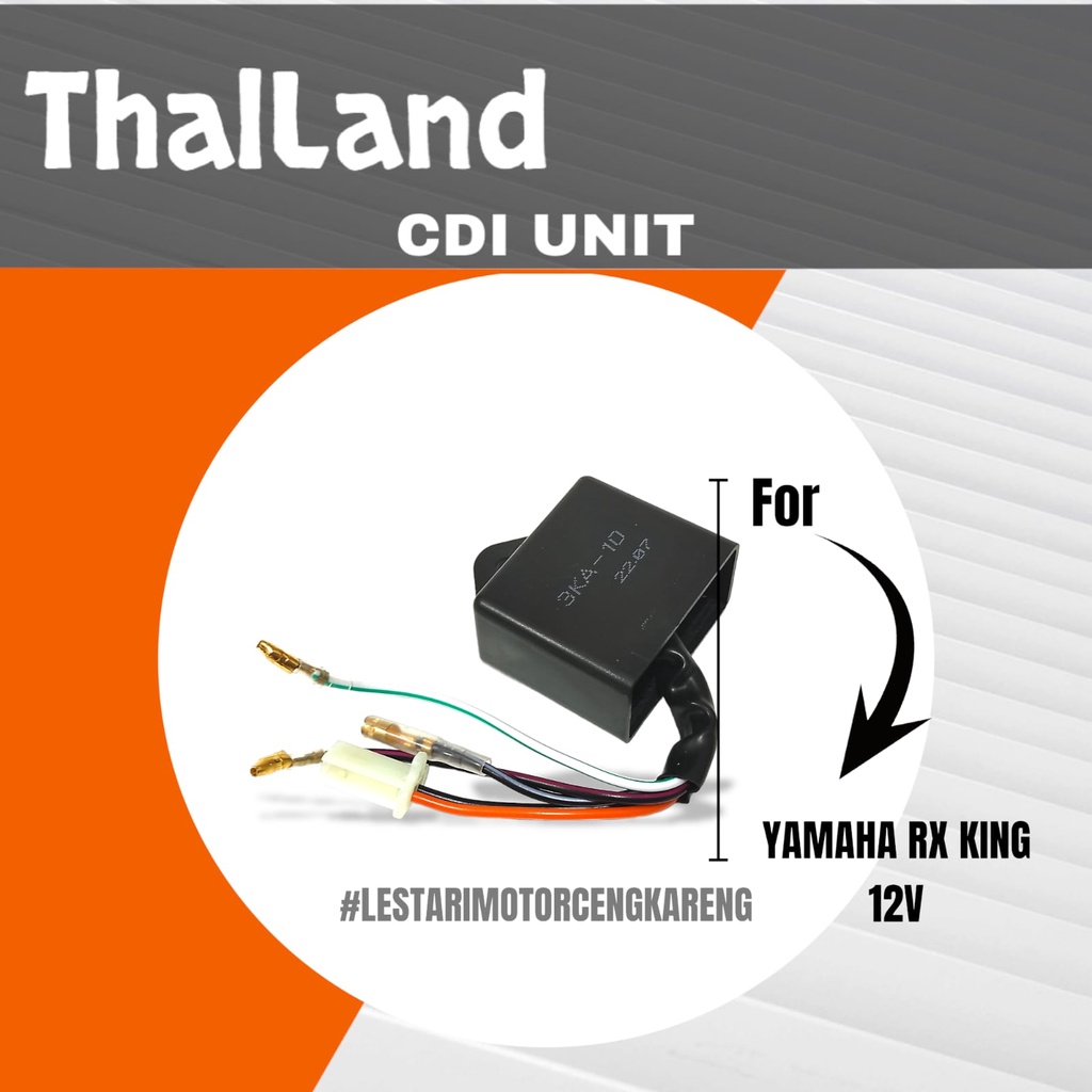 CDI UNIT RXKING RXK RX KING NEW 12V THALLAND 3KA-H5540-20