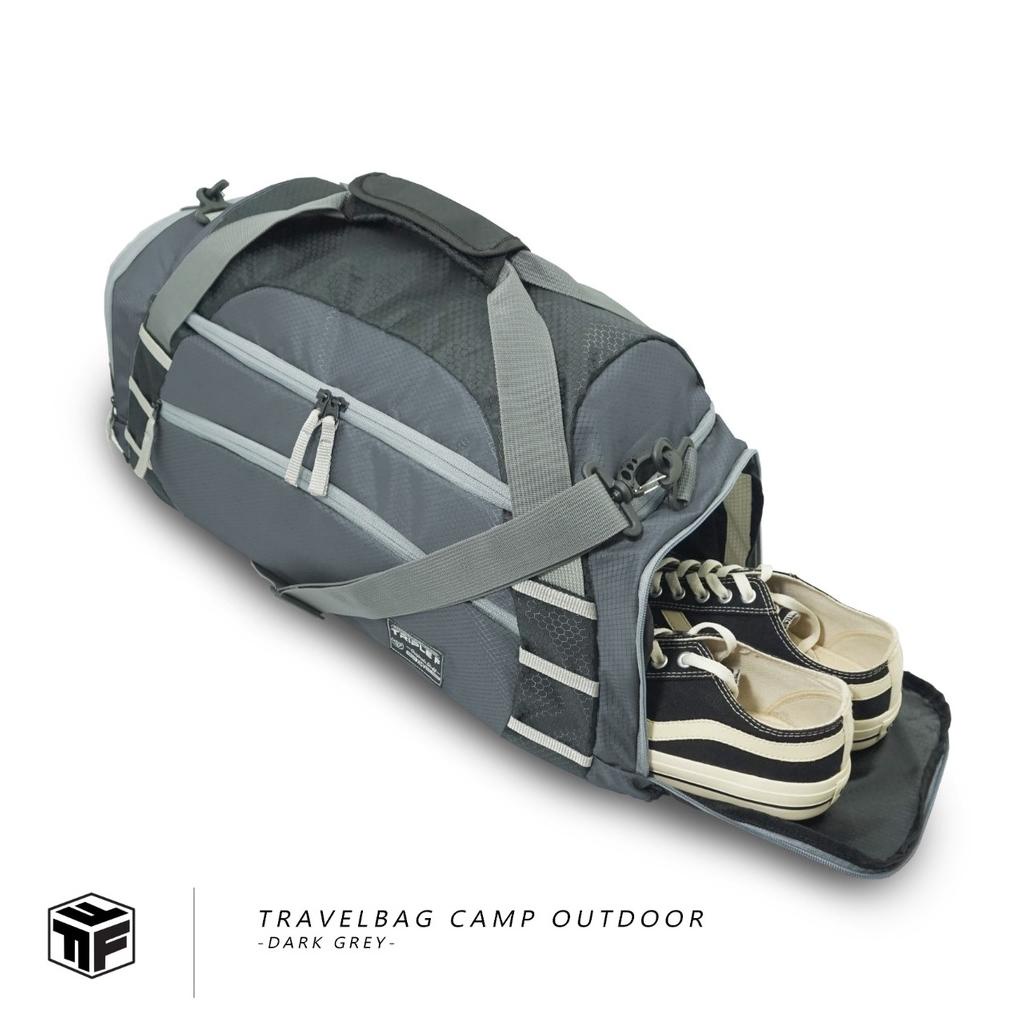 TRIPLE F TAS GYM TAS TRAVEL DUFFLE BAG CAMP SERIES TERLARISS...,,,,,
