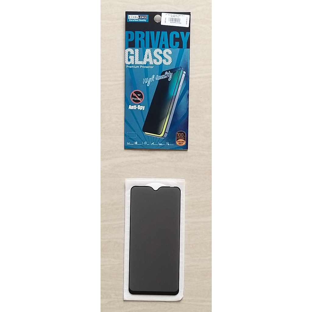 Jual Excellence Privacy Tempered Glass - Anti SPY For OPPO | Shopee