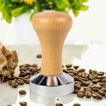 Tamper Kopi Espresso Coffee Press Powder Hammer 51mm Alat Memadatkan Bubuk Kopi / Tamper Kopi Espresso Stainless Steel Tahan Karat Kokoh Berkualitas / Alat Temper Kopi Espresso Murah / Tamping Kopi Alat Press Kopi Espresso Manual /Click Tamper Kopi Tamper