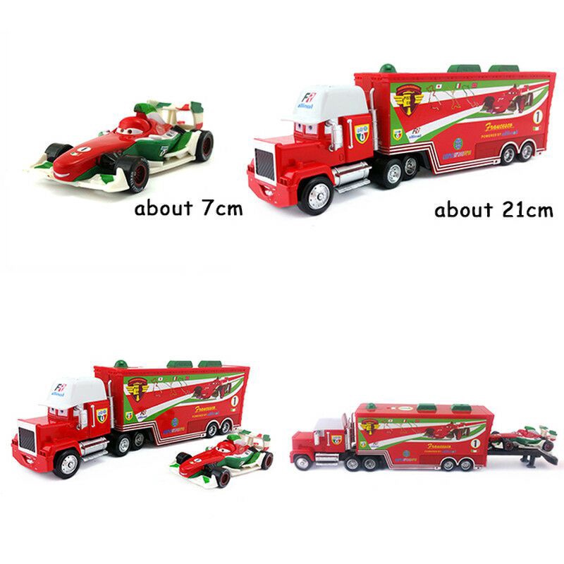 Disney Pixar Cars Toys Lightning McQueen Jackson Storm Mack Uncle Truck 1:55 Diecast Model Car For Children Gifts