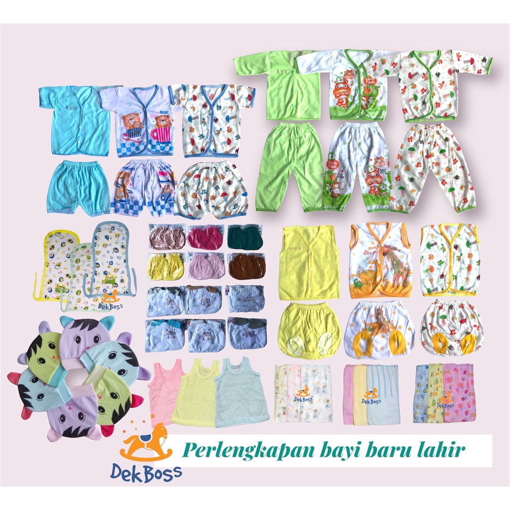 Perlengkapan bayi perempuan dan laki laki untuk new born | Paket perlengkapan bayi baru lahir lengkap newborn | Paket baju bayi newborn baru lahir | Grosir Perlengkapan baju bayi baru lahir murah dan lengkap