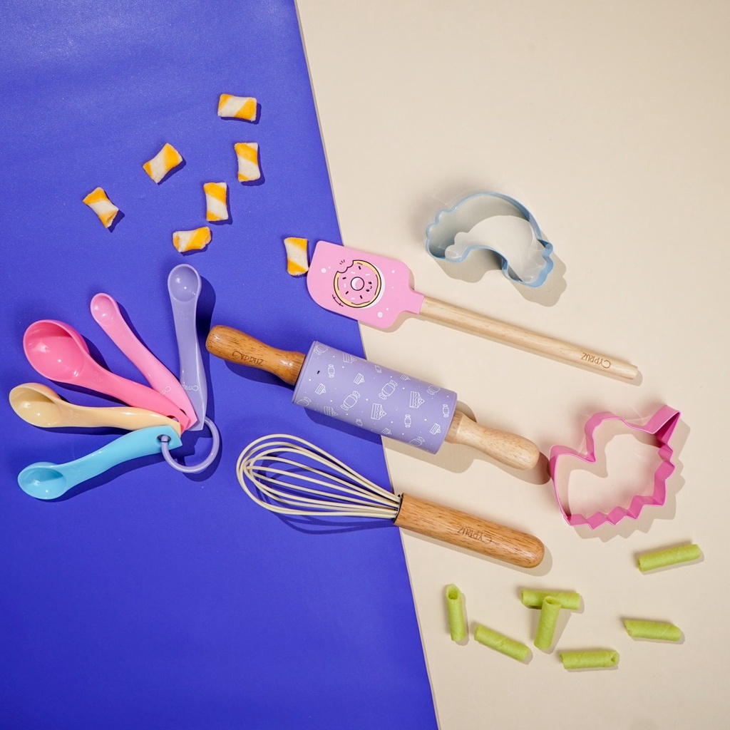Cypruz Candy Baking Set ALAT BAKING LENGKAP ROLLING PIN