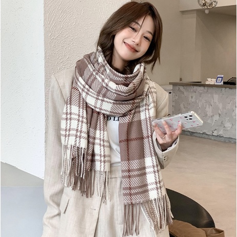 Syal Winter Scarf Cashmere Fashion Korea Unisex SC01