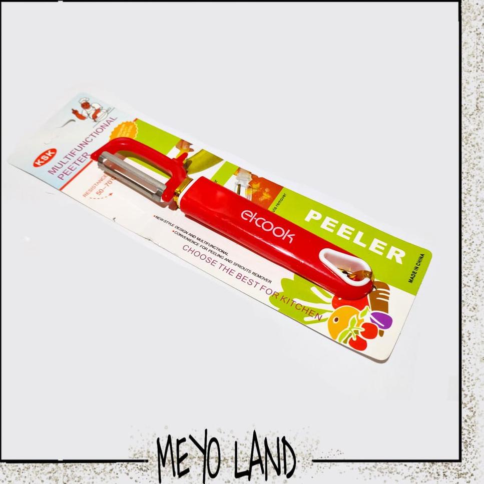 Deal Now--PISAU Pengupas STAINLESS potong Kulit Kentang Buah Kupas peeler Ver TAJAM AWET Kupas peele