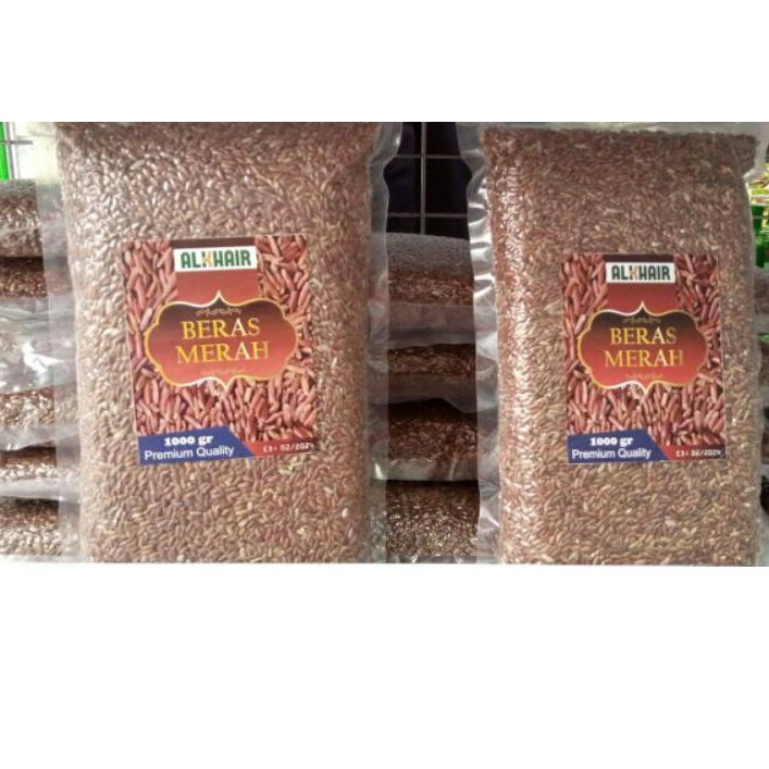 

Harga Potongan Beras Merah untuk diet 1kg Vacum Alkhair