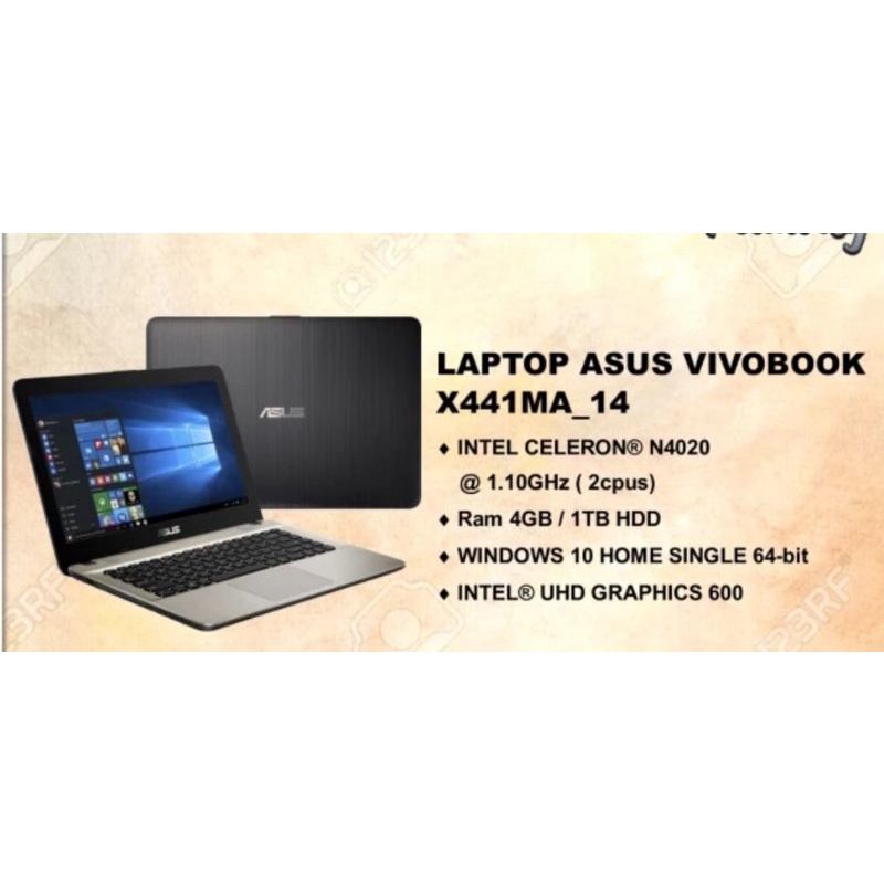 Asus vivobook x441ma ram 4/1tb hdd