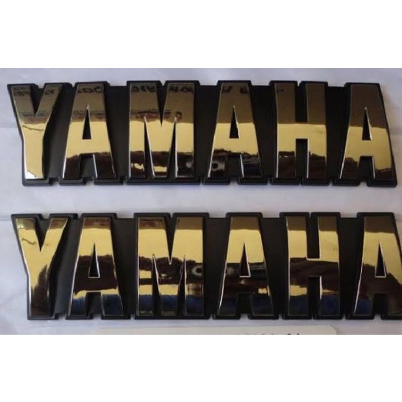 Emblem RX king emblem Yamaha ori emblem tengki RX king emblem tepong yamaha
