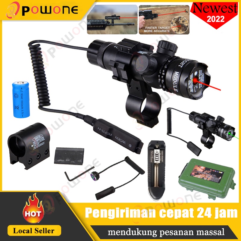 Jual LASER SCOPE SENAPAN NYALA MERAH ANGIN TEMBAK DOT MOUNT AIRSOFT