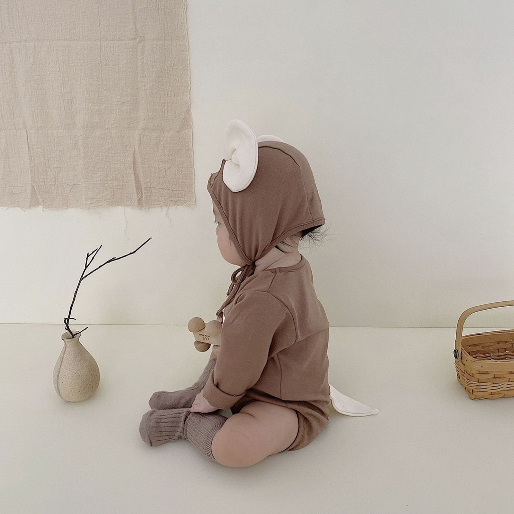 0-18bln | JUMPER PAKAIAN BAJU ANAK BAYI KARAKTER ANIMAL COSPLAY JUMPSUIT ROMPER PA3