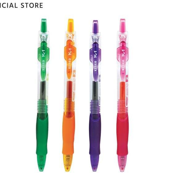 

Kekinian Kenko Gel Pen K-1 Retractable 1 Lusin ✔