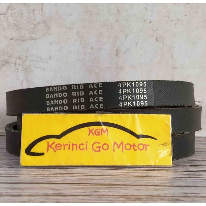 BANDO VAN BELT 4PK 1095 RIB BELT TALI KIPAS 4PK-1095 FAN BELT ALUR