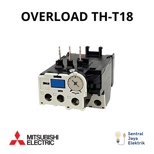 [BISA COD] Thermal Overload Th-T18/Tht-18/Tht18 Mitsubishi Electric - 1-1.6A / Perlengkapan Rumah Ta
