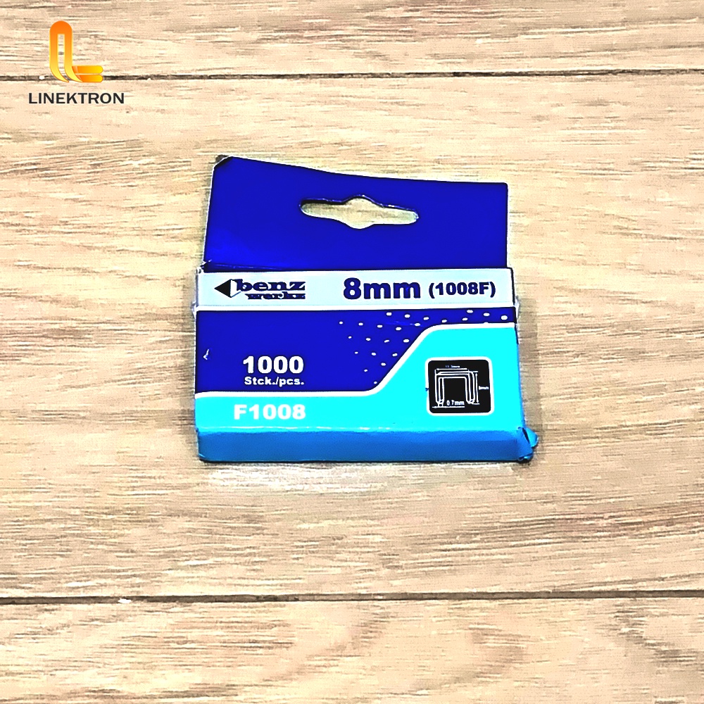 ANAK HEKTER TEMBAK 8 X 0.7 MM / ISI STAPLES GUN / REFILL STAPLER GUN TEMBAK 8 X 0.7 MM