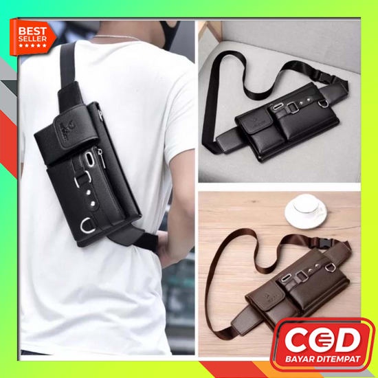 Promo - Tas Selempang Pria 1989 Original Tas Selempang Pria Distro Heavy  Distro Ori Keren Tas Selem