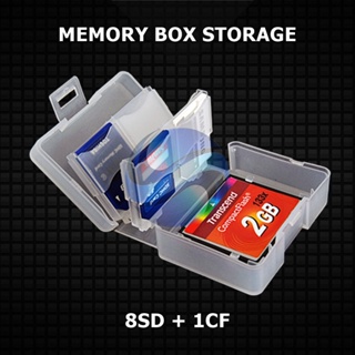 Kotak penyimpanan SD card & CF card | Memory Storage Box