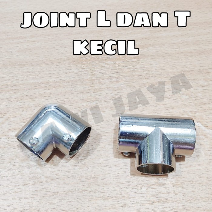 Sambungan Pipa Stainless SS Aluminium 1" inch 2,5cm T L