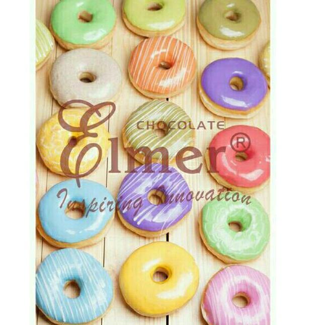 

Dijual kakak--Elmer Dip Glaze Taro 1Kg | original packing Pabrik | choco Taro