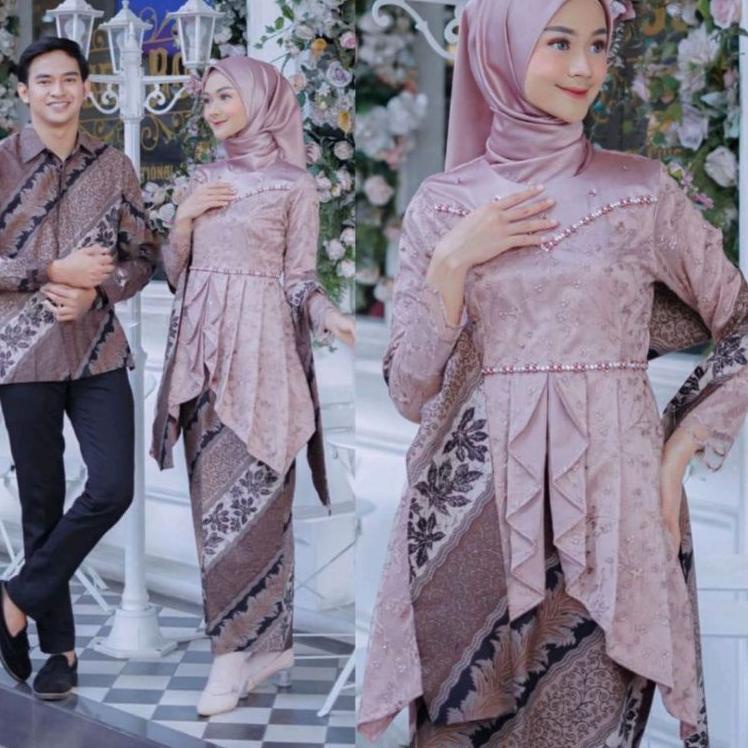 Rekomendasi Batik Kebaya Couple Kebaya Laffeya Kebaya Modern Kebaya Tunangan Lamaran Kebaya Wisuda