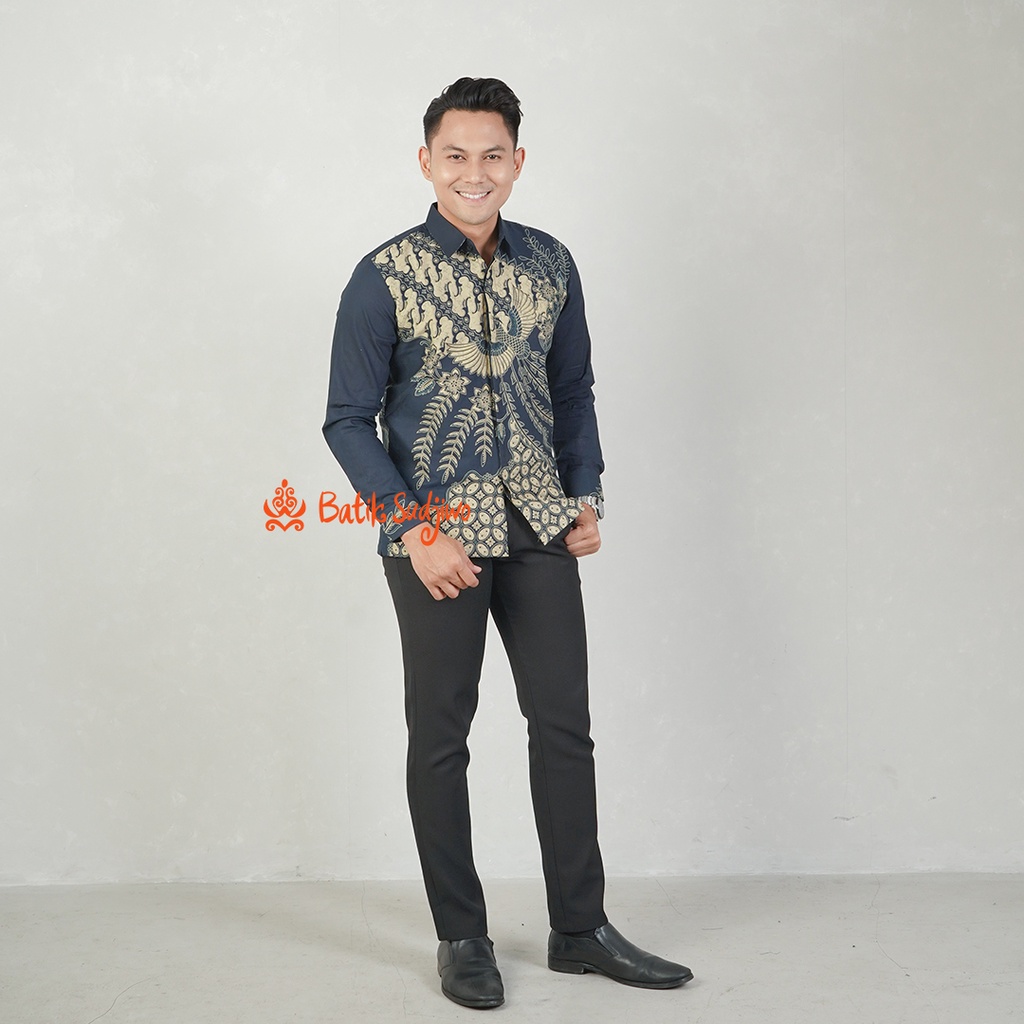 Kemeja Batik Pesta Lengan Panjang Regular 1121