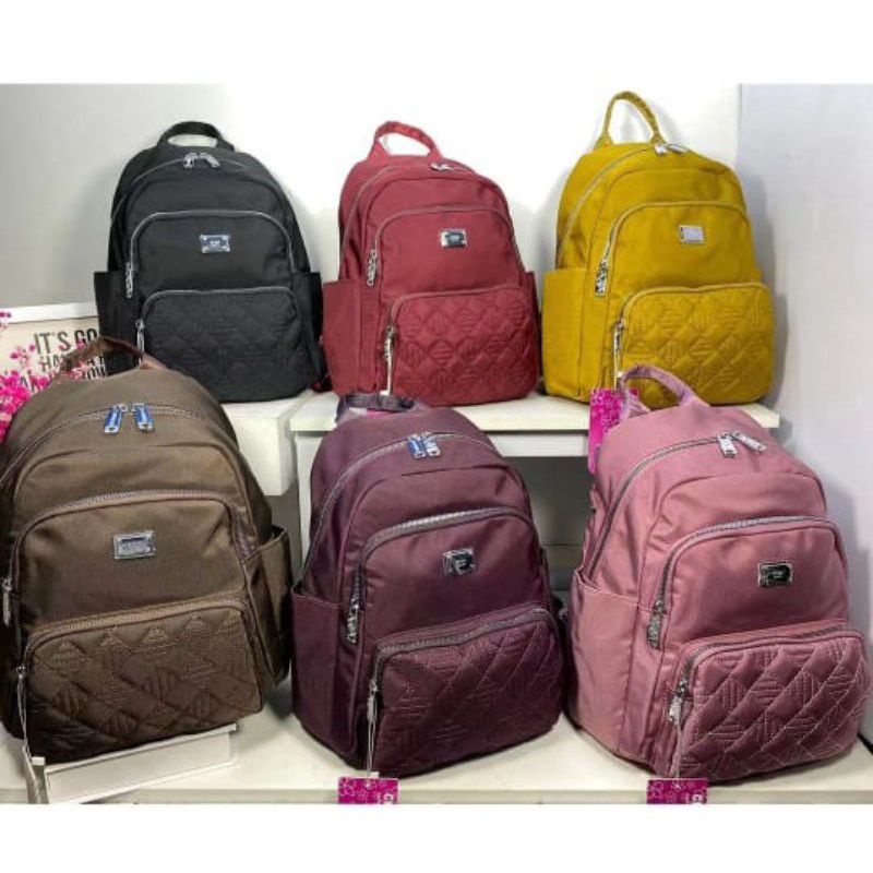 Tas ransel wanita chibao import termurah 3078 kanvas