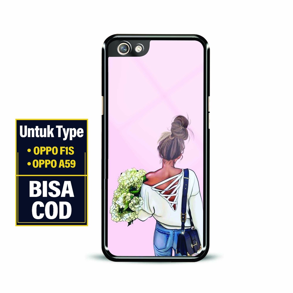 Hardcase Mengkilat Oppo F1S / A59 - Softcase Glossy Oppo F1S / A59 [ Fashion Case 7 ] - Casing Handp