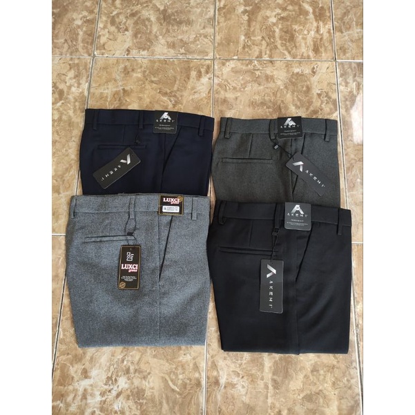 CELANA FORMAL SLIMFIT PRIA SIZE JUMBO 39-44