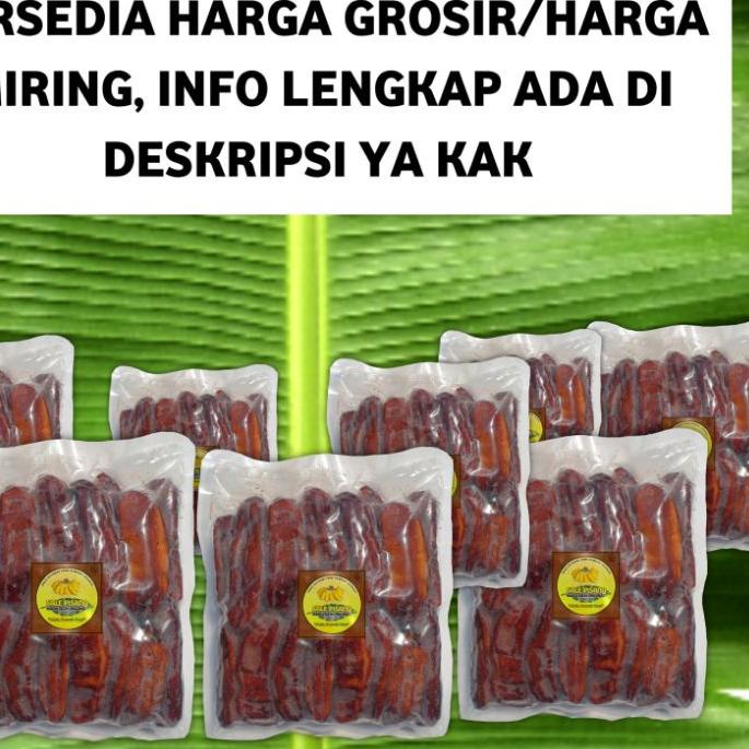 

10.10 SALE (COD) Sale pisang basah 1kg termurah Camilan Kiloan Murah pisang madu siem Legit Manis Oleh Oleh Banten Indonesia grosir