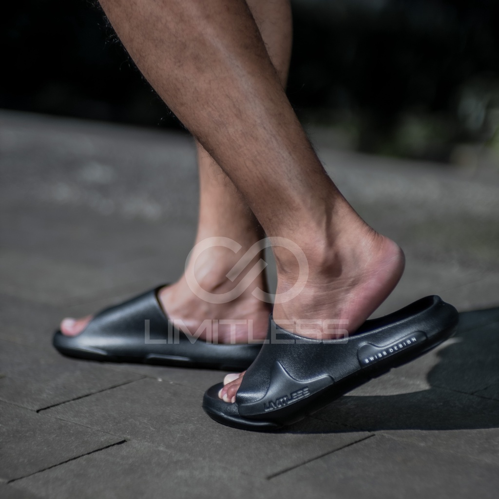 Zerolimit - Sandal Slipper Equalizer Pria Terbaru Sandal Slide Cowok Kekinian Sandal Slip On Pria Nyaman Viral