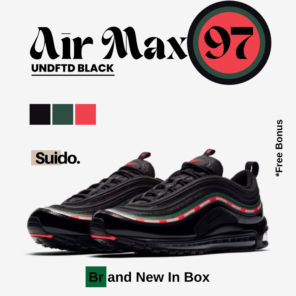 Nike Air Max 97 Undefeated Black
