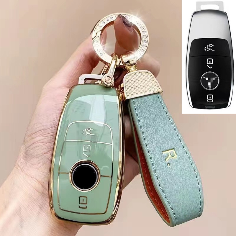 Rumah / Casing Kunci remote Mobil Pengganti Untuk Mercedes-Benz 3B W203 W210 W211