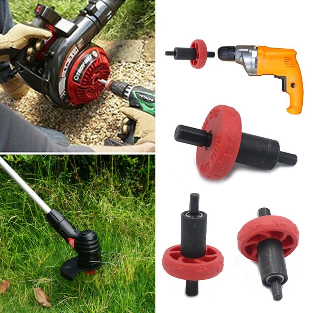 Lanfy Electric Start Drill Bit Easy Praktis Blower Daun Cultivator Awet Untuk String Trimmer Mesin Motor Starter