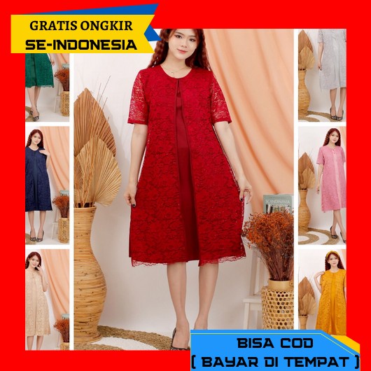 Nagina Dress 10 Look Nagita Dress Kondangan Wedding Dress Dress Brukat Dress Wendy Brukat Corneli Gl