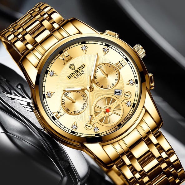 NEW/Jam Tangan Kasual pria/Jam Tangan pria anti air dan anti karat/Jam Tangan Stainless stell/Jam Ta