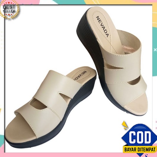 Sandal Wedges Wanita Kondangan  Ori Model  Sendal Wejes Pesta Wedjes Tinggi Premium Sandal Sendal We