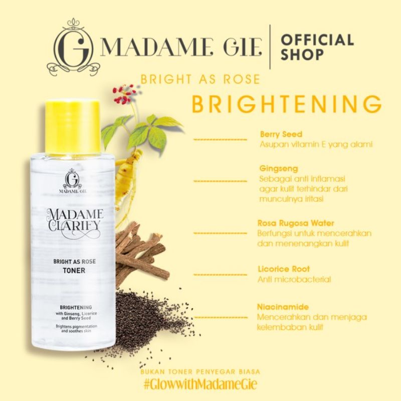 Madame Gie Madame Clarify Face Toner