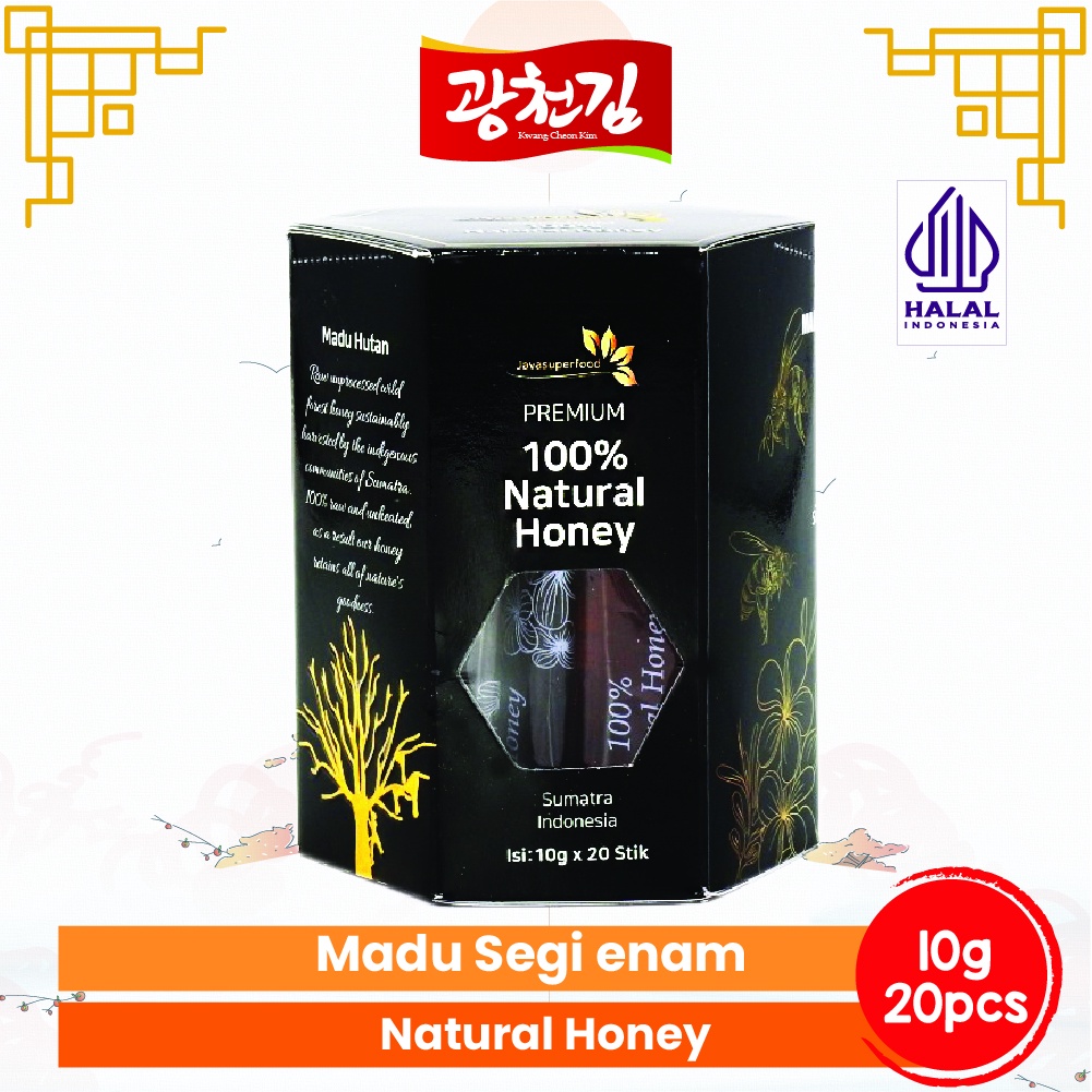 

KC MADU SEGI ENAM / HEXAGON HONEY ISI 20 STICK JAVA SUPER FOOD