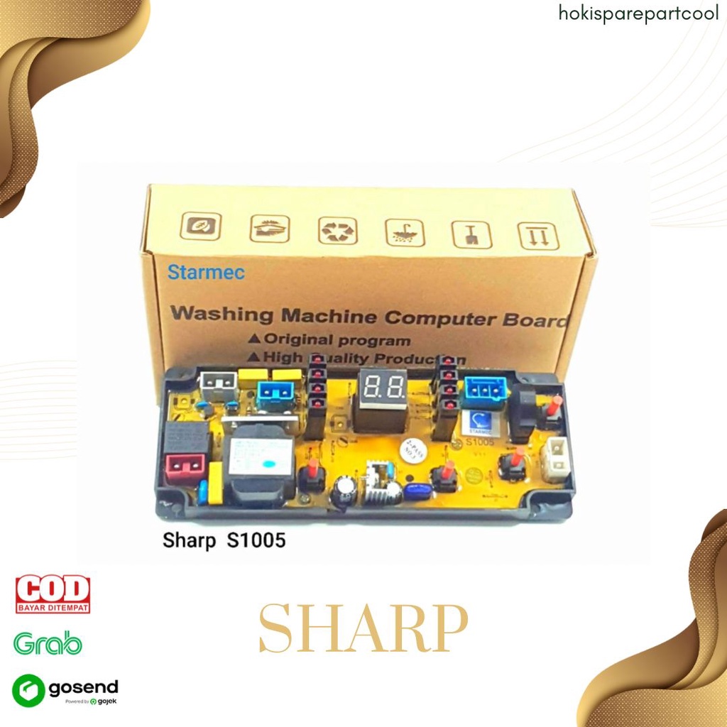 MODUL PCB MESIN CUCI SHARP ES-G865P-G ESG865PG