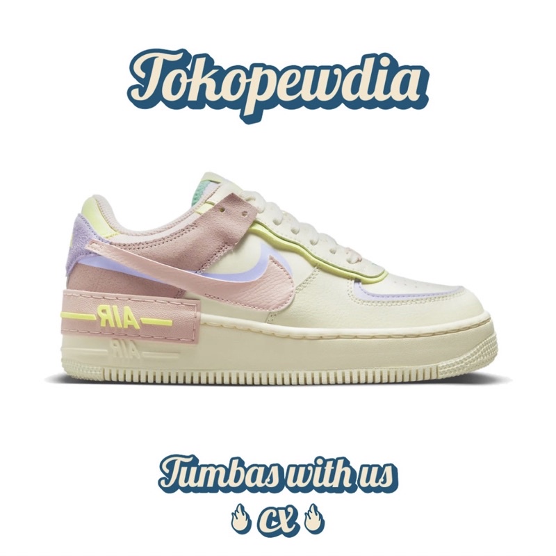 Nike Air Force 1 Shadow Cashmere Pure Violet Pink Oxford Pale Coral