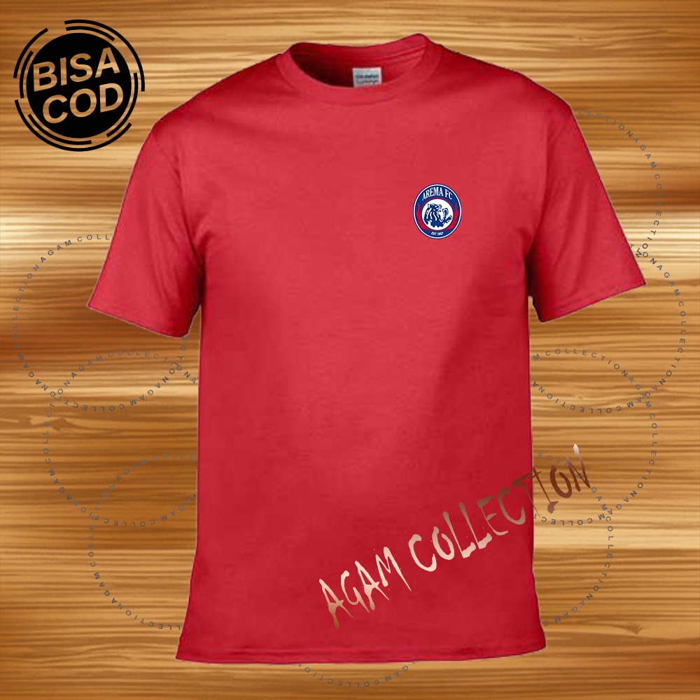 Agam Collection Baju Kaos Distro Logo FC 1 Text Printing Lengan Pendek  Premium Quality