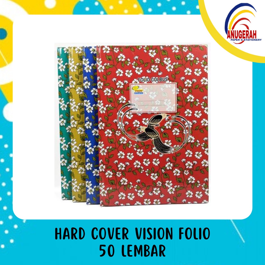 

HARD COVER VISION FOLIO 50 LEMBAR (PCS)