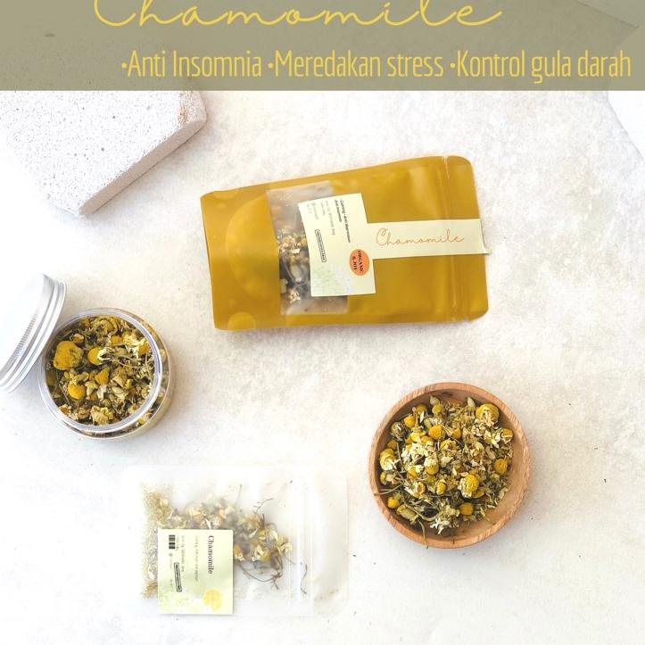 

ニ Teh Bunga Chamomile/ Pure Dried Chamomile (anti Insomnia,anti migrain,relaxing, teh bunga kamomil,kualitas import mekar,tisane,teh chamomile premium) BEST PRICE 2395 ✿