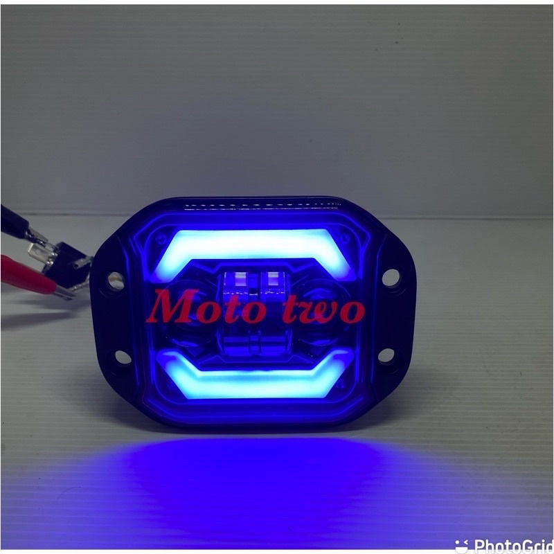 Lampu Tembak Daymaker  LED Reflektor custom KLX KTM CRF dan Fog lamp mobil universal kualitas A
