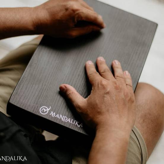 Trendy Travel Cajon Mandalika Hitam / Cajon Portable / Travel Kajon Original ~