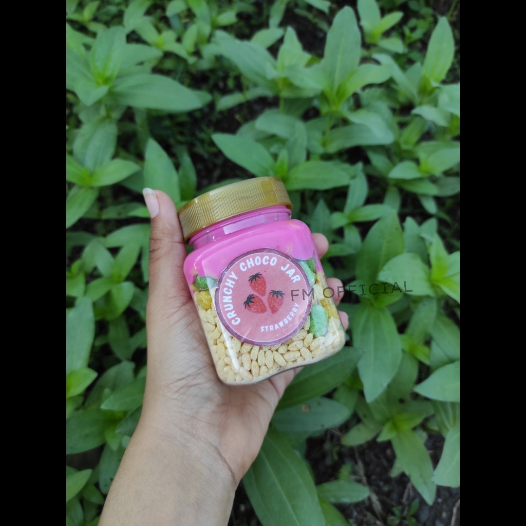 CRUNCHY CHOCO JAR/COHOCOJAR/COKLAT LUMER/RICE CRISPY